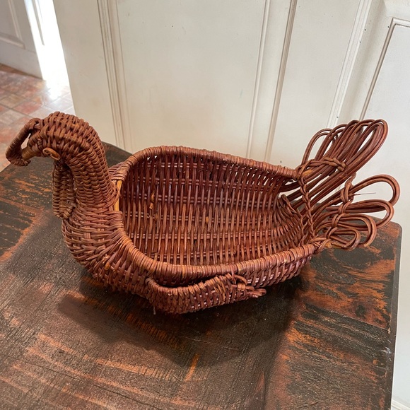 Vintage Boho Turkey and Cornucopia Baskets - Picture 8 of 8